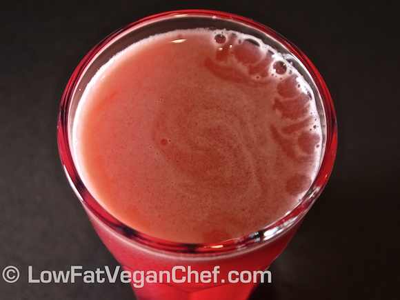 80/10/10 Recipe: Raw Vegan Pomegranate Apple Grape Juice