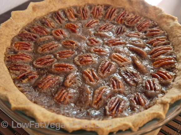 Special Occasions: Holiday Vegan Pecan Pie (Not Low Fat!)