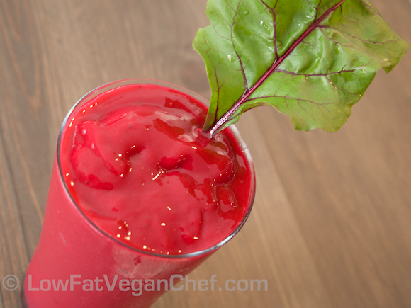 Fruit and Veggie Smoothie Recipe with Beet Juice