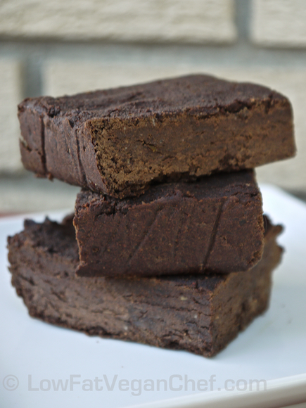 Gluten Free Vegan (Flourless) Black Bean Brownies 