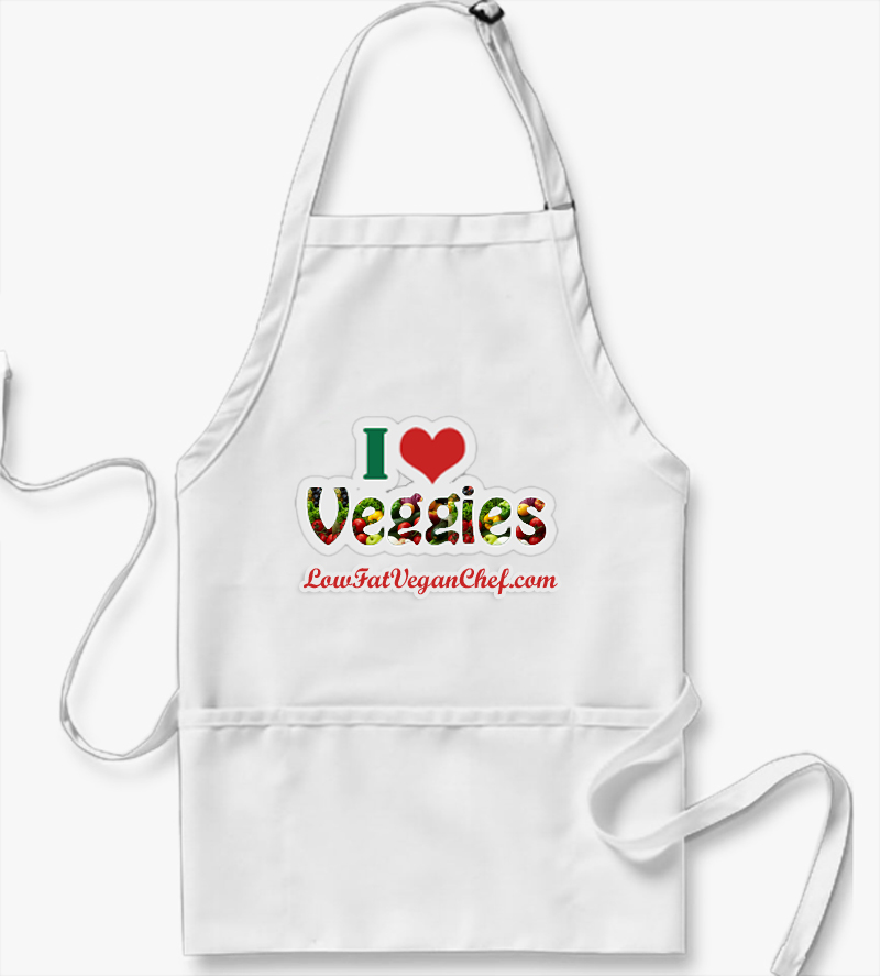 Which Apron Design? I Heart Veggies