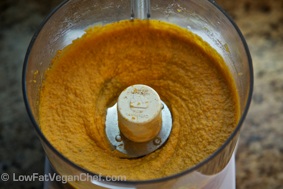 Low Fat Vegan Oil Free Yammus Yummus Yam Sweet Potato Hummus 