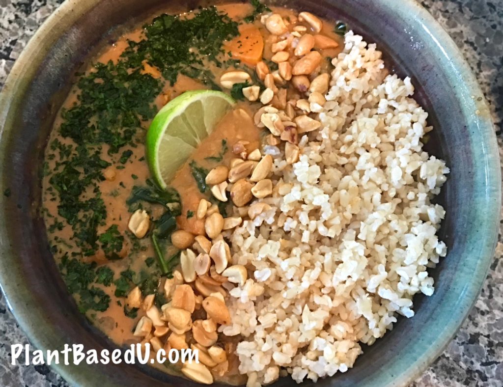 Plant Based African Ground Nut Stew (Vegan African Peanut Curry)